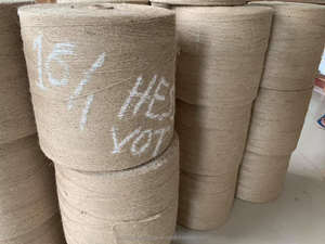 Fil à tricoter et à coudre en jute 100% naturel, écologique, durable, biodégradable, de haute qualité, VOT 16LBS/1PLY, texturé, antibactérien - Product Image 2