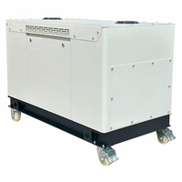Groupes électrogènes silencieux à essence 5Kva 8Kva 10Kva 12Kva 15Kva OEM ODM 50/60HZ, générateur au gaz naturel, propane, biogaz, centrale électrique