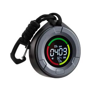 Moniteur de qualité de l'air CO2 portable et léger, capteur NDIR, contrôleur, affichage de la température et de l'humidité pour la maison, le bureau, la voiture, l'extérieur - Product Image 1