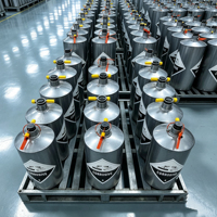 Cylindres en acier de qualité industrielle de 34,5 kg pour la fusion du fer et la conteneurisation étanche sans fuite pour les sites miniers