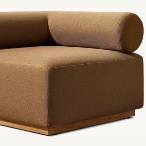 Single <b>sofa</b> made of teak wood with soft and durable cushions for outdoor or indoor use, good quality - Product Image 6