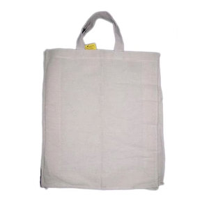 Reusable Custom Logo Supermarket Foldable Cotton Tote <b>Bags</b> with <b>Long</b> Handle Printed Design Eco Friendly Shopping <b>Bag</b> for Grocery - Product Image 3