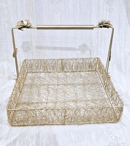 Cesta de hierro pintada, cesta de hierro pulida, cesta de hierro con acabado mate, cesta de hierro brillante, cesta de hierro texturizada, cesta de hierro sencilla - Product Image 4