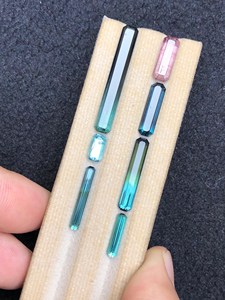 Pierre précieuse naturelle de tourmaline vert-bleuâtre, 18,95 Ct, cristal afghan, pierre en vrac pour la fabrication de bijoux, bague, pendentif, collier - Product Image 6