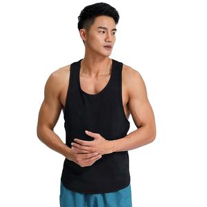 Camisetas Deportivas Personalizadas al por Mayor de Alta Calidad para Hombre, Transpirables, Lisas, de Poliéster, para Gimnasio, Fitness, Running y Entrenamiento - Product Image 1