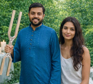 ชุดส้อมเสียงจูน DNA ขนาดใหญ่ 528Hz, 432Hz, 342Hz, 512Hz สำหรับการบำบัดและทำสมาธิ จัดส่งรวดเร็ว - Product Image 1