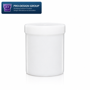 Seau en plastique de qualité alimentaire de 0,6 L avec couvercle à vis pour l'emballage des noix, récipient de stockage alimentaire réutilisable à large ouverture pour les amandes et les noix de cajou - Product Image 4