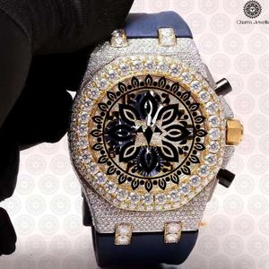 Reloj de Lujo para Hombre Charm Jewells, Bisel de Acero Inoxidable, Movimiento Mecánico Analógico, Caja de 42 mm, Correa de Acero Inoxidable, 10 Bar - Product Image 4