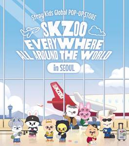 Stray Kids [SKZOO EVERYWHERE  AUTOUR DU MONDE à SEOUL] Groupe d'Idols Coréens Album Pop Officiel CD de Collection Bluewave-145 Fre - Product Image 3