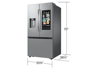 Réfrigérateur à portes françaises 3 portes FamilyHub & MegaCapacity |   4 types de glace |   Réfrigérateurs et congélateurs de 30 pieds cubes à vendre - Product Image 2