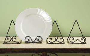 Support en métal au design moderne pour l'affichage, avec revêtement résistant à la rouille, adapté à une utilisation en intérieur - Product Image 5