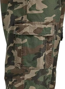 Pantalones Sin Mangas de Caza Casuales para Hombre, Transpirables, de Poliéster y Nailon, con Estampado de Camuflaje Otoñal y Logotipo Frontal - Product Image 5