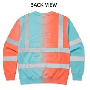 Vêtements de travail confortables pour une utilisation en extérieur et en entrepôt, vêtements de sécurité haute visibilité, sweat-shirt orange, bleu, gris, réfléchissant, vêtements de sport - Product Image 6