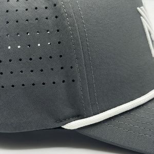 Charcoal Geo Logo Rope Baseball Caps Stylish Wear <b>Hat</b> Fit Look Finest Cotton Ventilated Everyday Female Leisure Premium <b>Summer</b> - Product Image 5