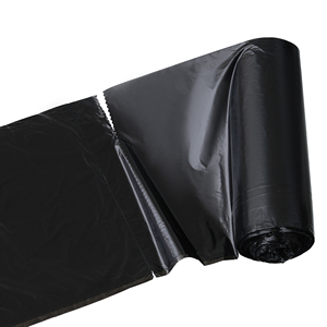 Durable 4-6 gallon Tear-Resistant yellow Trash Bags roll Outdoor Indoor <b>Garbage</b> Bags for Home Commercial Construction 19x21 Inc. - Product Image 3