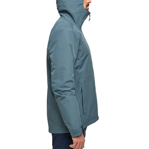 New Arrival Custom Made Men Zipper Windbreaker <b>Jacket</b> With Hooded Solid Color Casual Winter Waterproof Windbreaker <b>Jacket</b> - Product Image 3