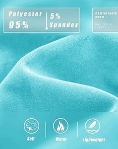 Sudadera con Capucha de Forro Polar de Alta Calidad para Mujer, Sudadera con Cierre de Cremallera, Color Sólido, para Exteriores, Invierno, Secado Rápido, Ligera - Product Image 5