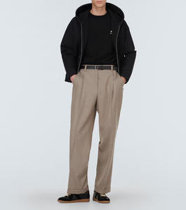 Sudadera de Cuello Redondo Negra Premium para Hombre OEM con Logotipo Bordado - Sudadera Informal y Cómoda - Product Image 2