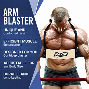 Arm Blaster personnalisé avec logo pour l'entraînement des biceps, équipement de musculation pour curls, fabricant OEM ODM, vente en gros, en vrac - Product Image 6