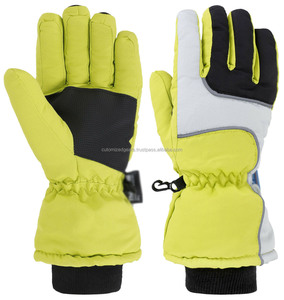 Guantes de Esquí Impermeables, Térmicos y Cortavientos para Hombre y Mujer, Guantes de Snowboard para Adultos de Algodón/Spandex/Poliéster - Product Image 3