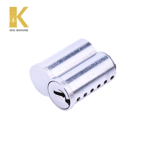 Cilindros de Cerradura de Reemplazo Rápido, Cromo Satinado, Latón, 6 Pines, Ranura E, SFIC, para Seguridad de Puertas Comerciales - Product Image 2