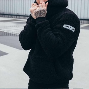 Nouveauté très demandée : Sweats à capuche Sherpa pour hommes de qualité supérieure, respirants, à séchage rapide, grandes tailles, en polaire Sherpa. - Product Image 2