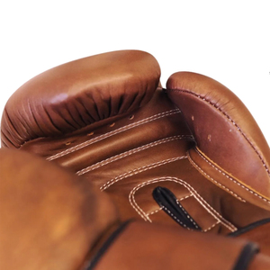 Gants de boxe vintage en cuir de vachette de qualité supérieure Nouveaux gants de sparring et de poinçonnage MMA pour l'entraînement - Product Image 6