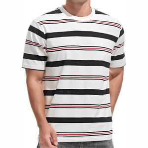 T-shirts pour hommes de haute qualité 100% coton à manches courtes pour un usage décontracté, respirants, anti-rides, personnalisables, prix de gros bon marché - Product Image 1
