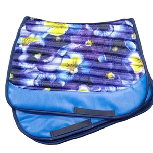 Nouveaux tapis de selle de dressage carrés matelassés en coton pour l'équitation, tapis de selle anglais, échantillon gratuit, équestre - Product Image 4