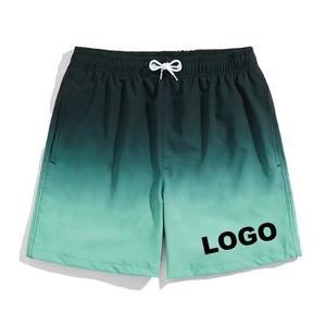 Pantalones Cortos Cómodos Personalizados para Hombre, con Forro de Malla, para Verano, Natación, Playa, Pantalones Cortos de Moda con Estampado Tie Dye - Product Image 1