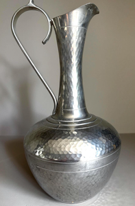 Pichet à eau en argent poli le plus vendu, fabriqué en Inde, avec plusieurs becs verseurs pour jus et lait - Product Image 2