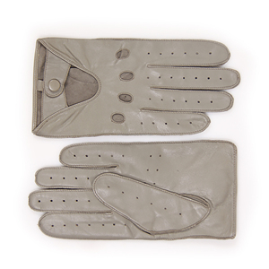 Gants de conduite en cuir pour femmes, design tendance, compatibles écran tactile, respirants, en cuir souple, au prix d'usine - Product Image 3