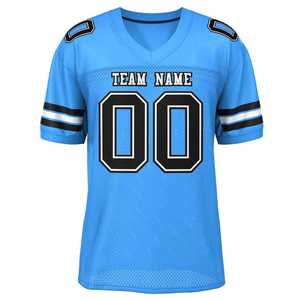 Camiseta de Fútbol Americano de Alta Calidad Premium, Transpirable, Antibacteriana, que Absorbe la Humedad, con Nombre de Equipo Personalizado, Manga Corta - Product Image 3