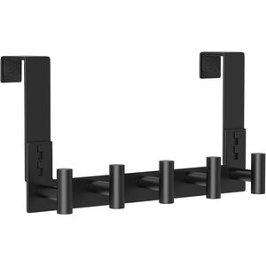 Crochets de porte robustes en acier inoxydable, porte-peignoirs, porte-vêtements, organisateur de manteaux pour salle de bain ou chambre à coucher - Product Image 1