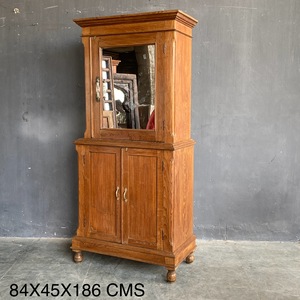 Best Collection Handmade Wooden <b>Mirror</b> Storage Cabinet Antique Himalayan Art - Product Image 1