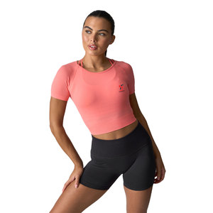 Haut court pour femme Solid Trader Chic, style contemporain, tissu ultra doux et respirant, coupe confortable et extensible, essentiels quotidiens - Product Image 6