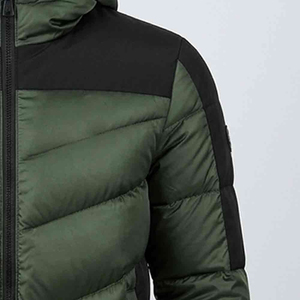 Nouveauté : Veste à manches longues pour homme, fabrication en usine, veste matelassée personnalisée, vente en gros - Product Image 5