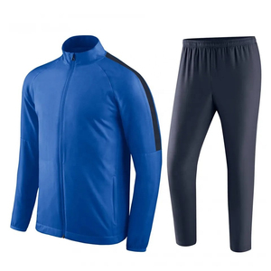 Custom Logo Oversized Sweat suit Jacket <b>Wind</b> <b>Breaker</b> Track Jacket Pants Set Long Sleeve Suit Tracksuit Men - Product Image 2