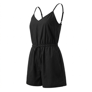 Women's Adult Romper <b>Shorts</b>-Length Playsuit Casual One-Piece OEM ODM Wholesale Factory Custom Logo - Product Image 3
