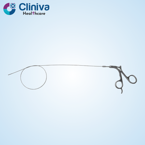 Juego de Instrumentos de Urología: Pinzas Flexibles para Cistoscopia 5 Fr, Instrumentos Manuales de Acero Inoxidable de Grado Médico - Product Image 2