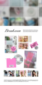 ILLIT - [ BREAK EVEN ] 5TH MINI (PHOTO DUMP Ver.) Album CD KPOP coréen BEST-SELLER pour tous les âges en plastique - Product Image 4