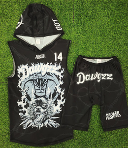 New Design Sports Summer Season 7v7 Football Uniform Sports Wear Polyester Spandex Flag Football Uniform Made In Pakistan - Product Image 4