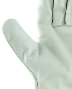 Gants de sécurité en latex 10 mil, respirants, lisses, antidérapants, avec poignets froncés, durables, usage général, bordure jaune - Product Image 2