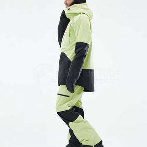 Traje de Esquí Deportivo con Capucha para Hombre, Abrigo de Invierno Cálido, Transpirable, Impermeable, Cortavientos, con Cordón Ajustable y Forro Térmico Thinsulate - Product Image 5