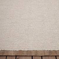 Tapis d'intérieur rectangulaire moderne, fin, abstrait, antidérapant, respectueux des animaux, en laine et jute tissé à la main, écologique, antibactérien, à poils ras