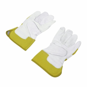 Gants de travail professionnels en cuir de vachette grainé, résistants, certifiés CE, résistants à la chaleur et anti-coupure - Product Image 3