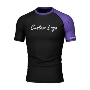 Vente en gros de rashguards de compression MMA, rashguards de BJJ, rashguards personnalisés imprimés par sublimation pour hommes - Product Image 1