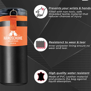 OEM Service Punching Bag Available Hanging Boxing <b>Sandbag</b> Long Free for Durable Fight Sports Training Punching Bag - Product Image 4