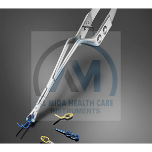 Al Mida Healthcare Surgical Scissors Stainless Steel Sharp Blade for Vascular Surgery CE Certified Class II Manual <b>Instrument</b> - Product Image 4