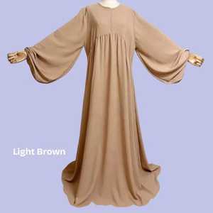 Custom Muslim Women Hijab <b>Dress</b> Prayer Jilbab Abaya <b>Long</b> Frock Bottle Green - Product Image 6